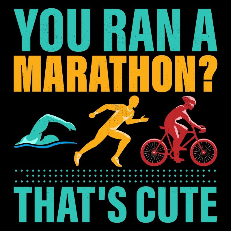 Vous avez couru un marathon ? C’est mignon. Triathlète Triat