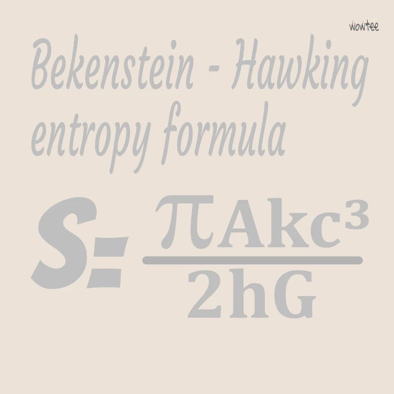 Bekenstein-Hawking entropy formula