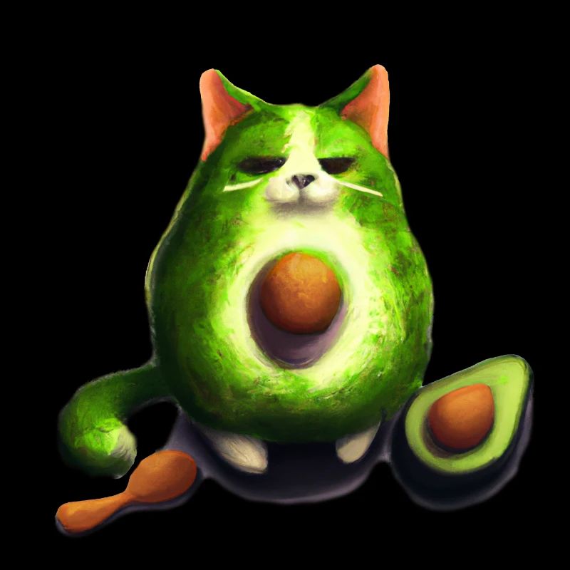 Avocado Cat