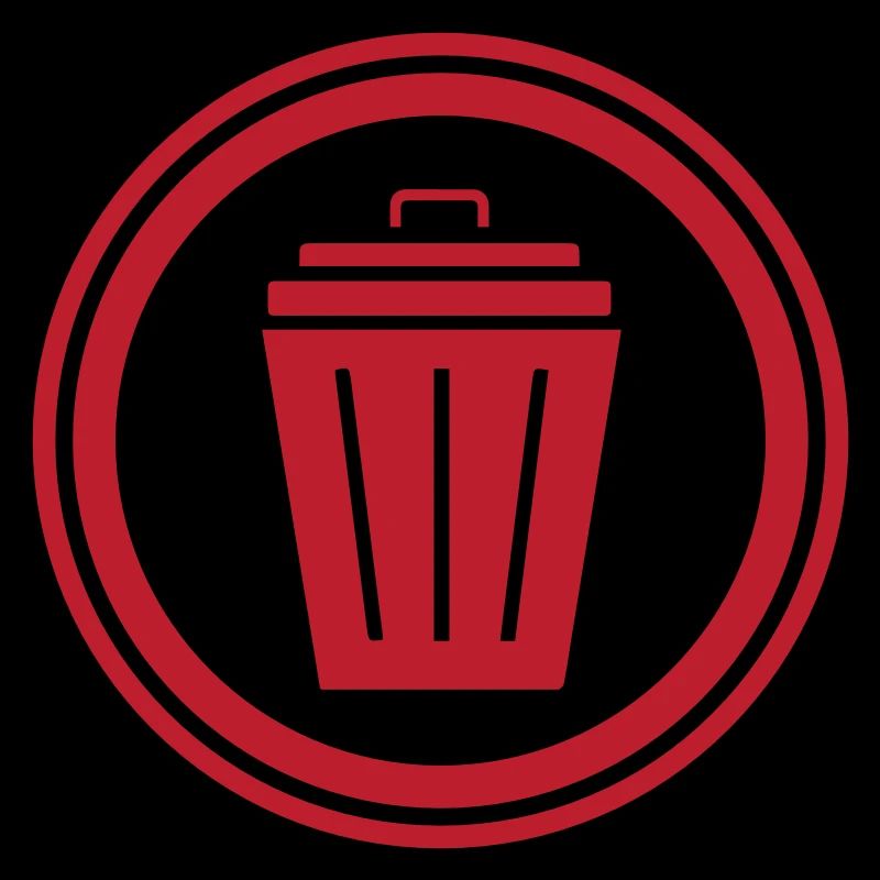 Garbage can icon