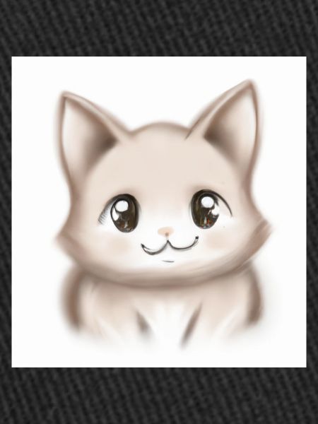 Cat drawn