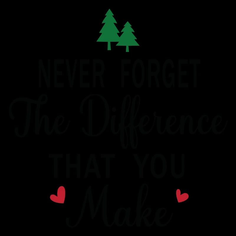 Never Forget the Difference that you Make