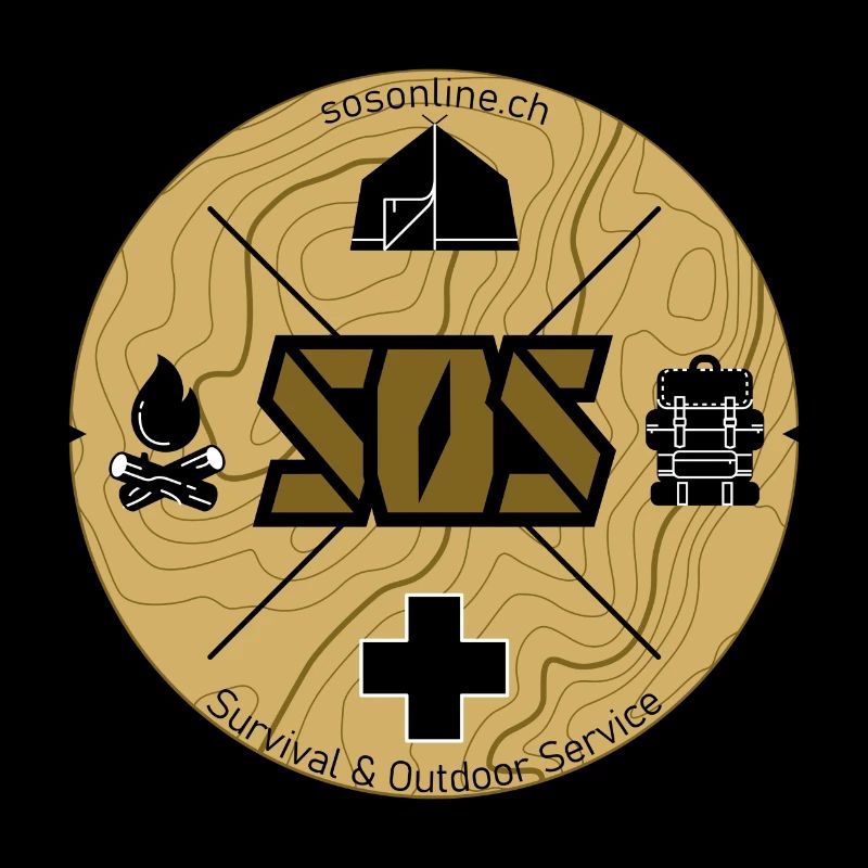 SOSonline.ch logo sable/beige