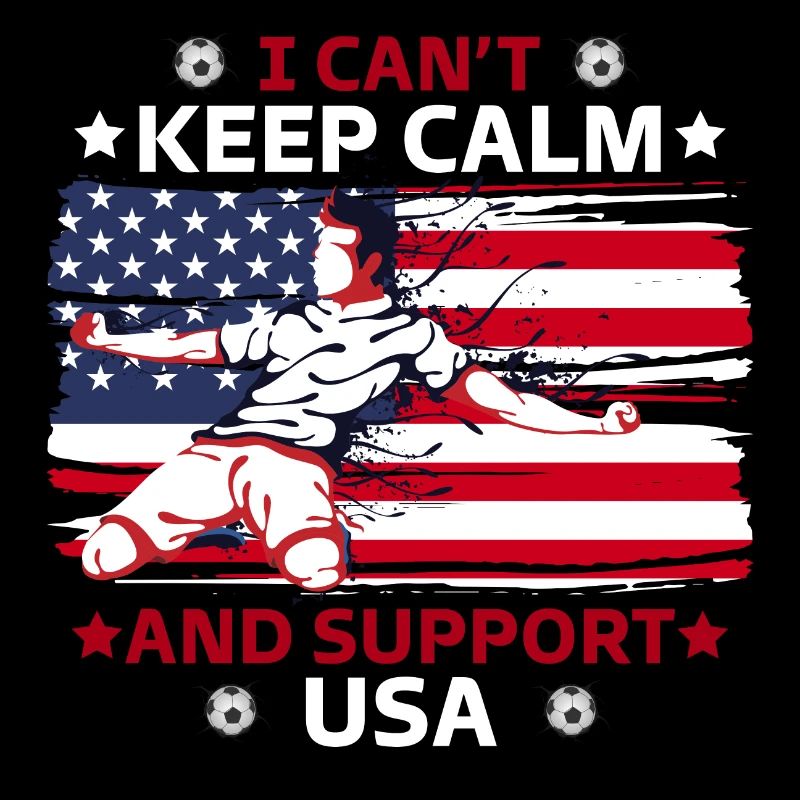keep calm and support usa