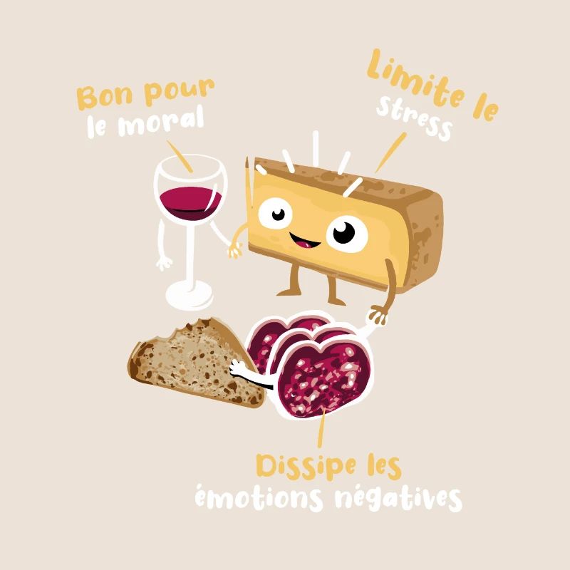 vin comté saucisson