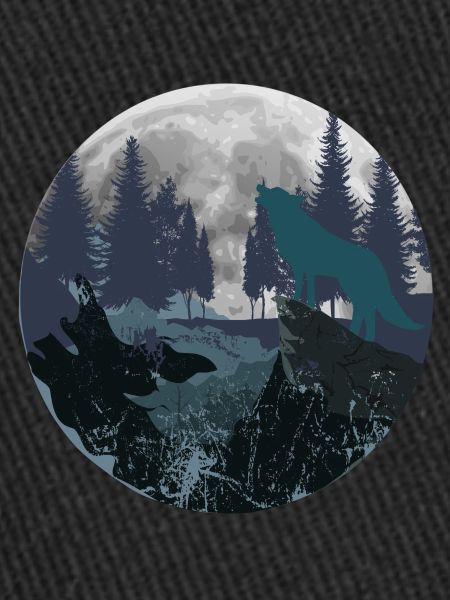 Mountain Wolf Moon