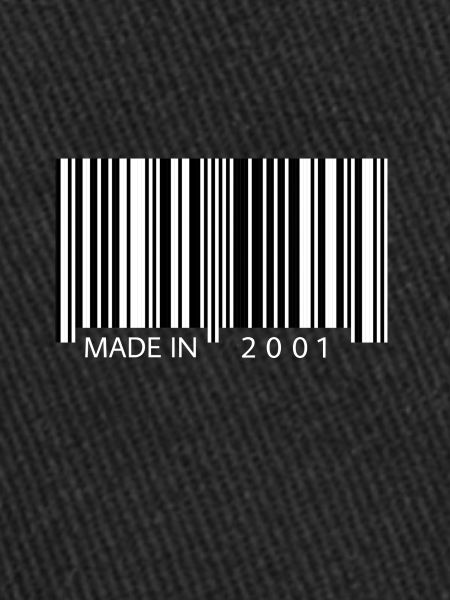 Fabriqué en 2001 Barcode Gift