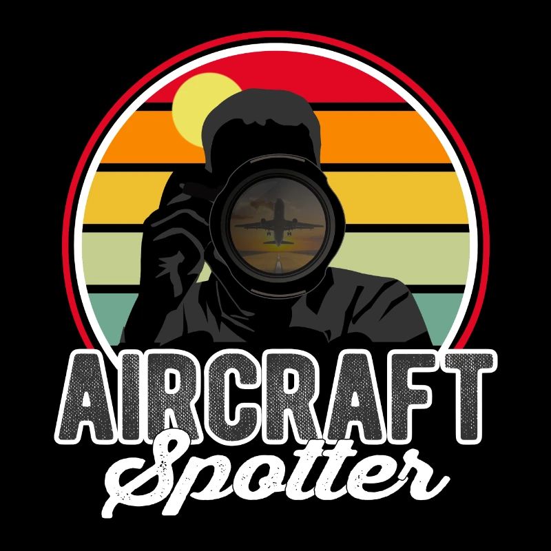 Aircraft Spotter Sunset - Gift Pilot