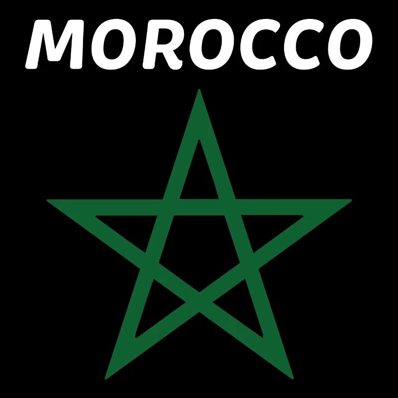 Idée cadeau du drapeau marocain