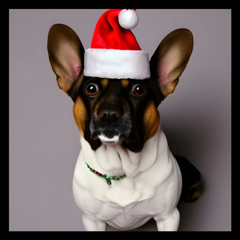 Petit chien de Noël