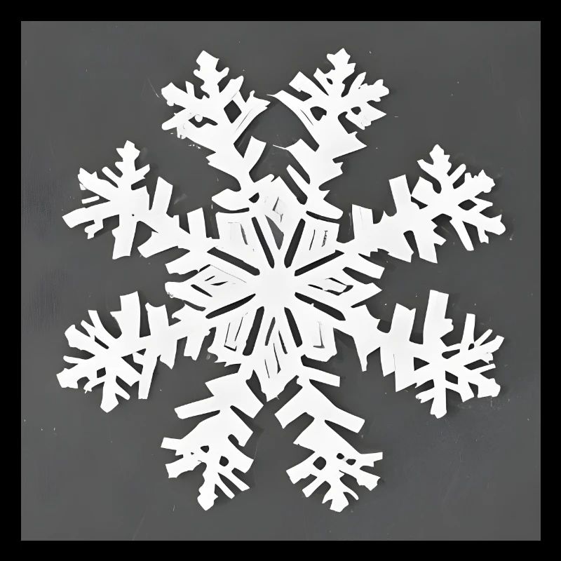 Simple flocon de neige