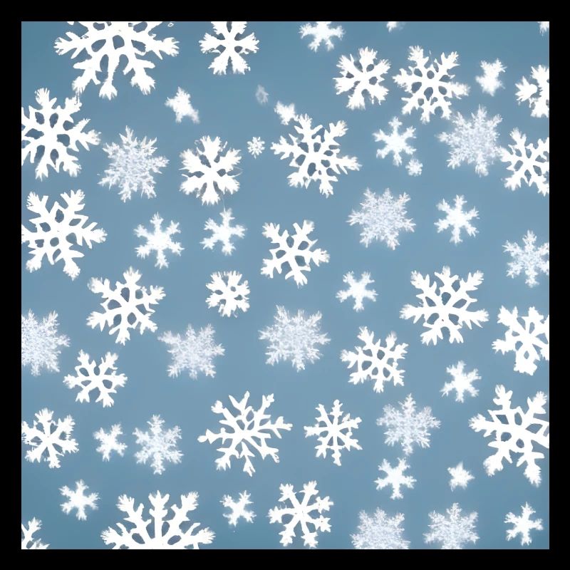 Beautiful snowflake pattern