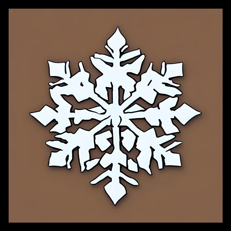 Snowflake pattern