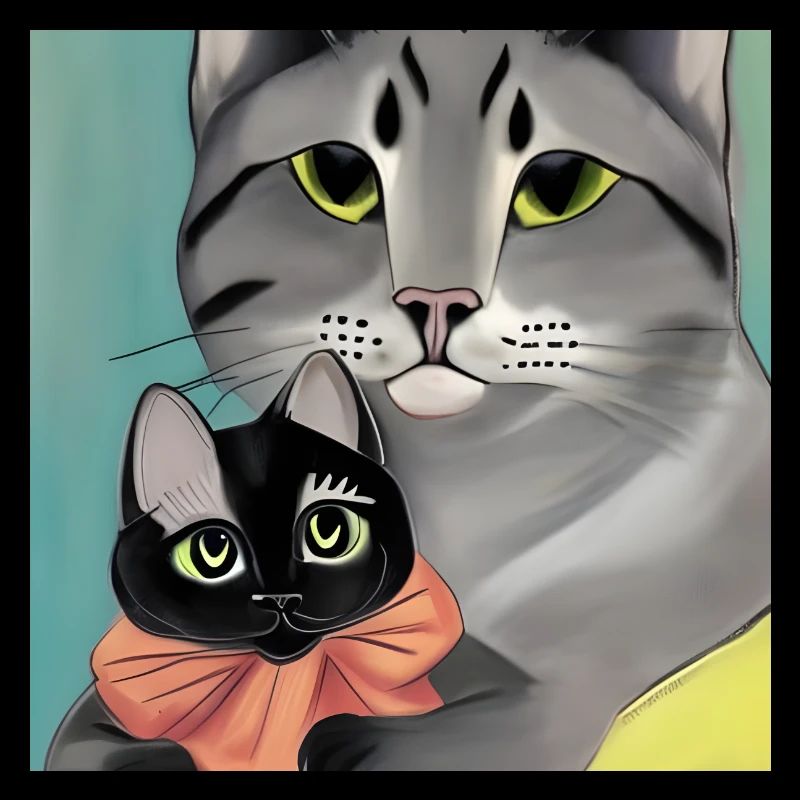 Mutter von Katzen
