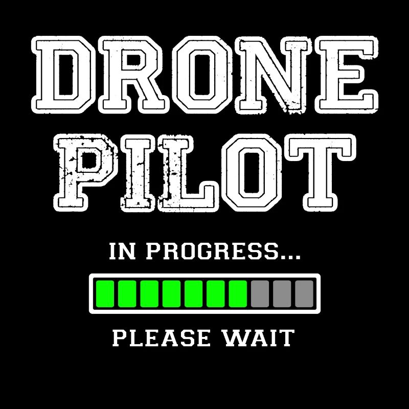 Drohnen Pilot in Progress please wait - Geschenk