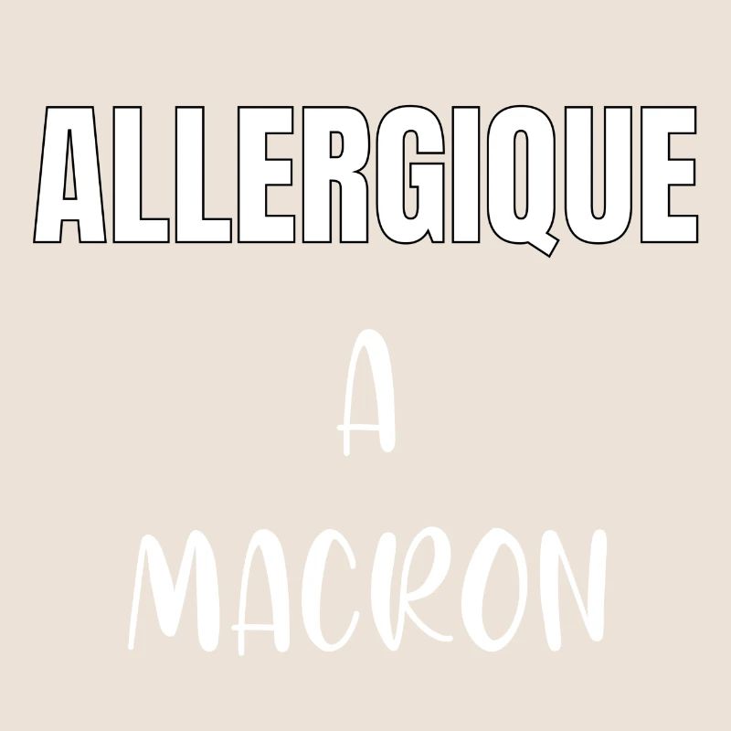 Allergique à Macron