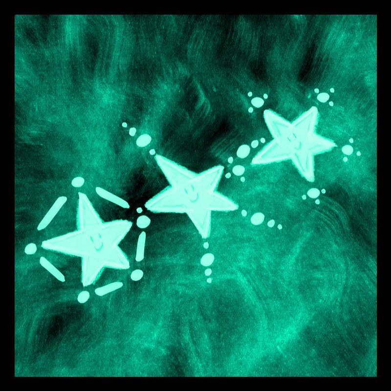 THREE BLUE STARS