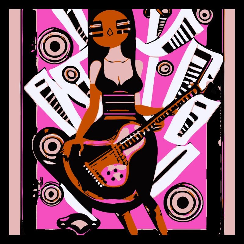 Fille de la musique