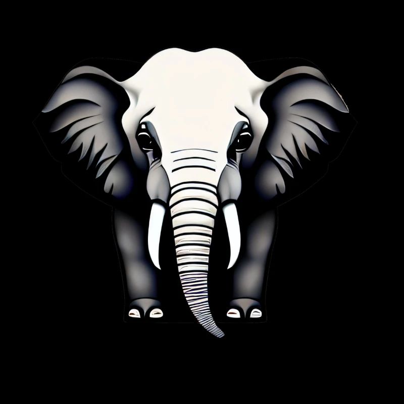 Petit éléphant Dessin animé Aventure mignonne 17