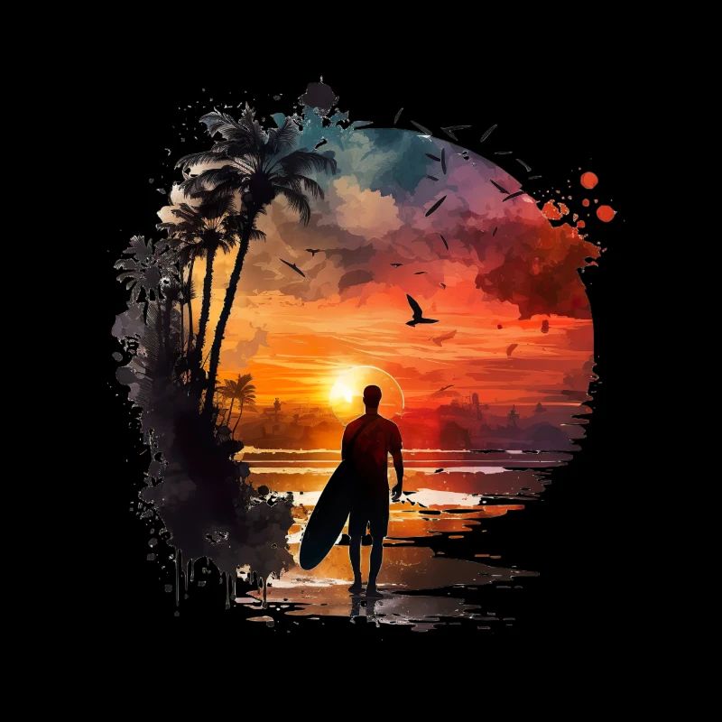 Rêve de surfeurs