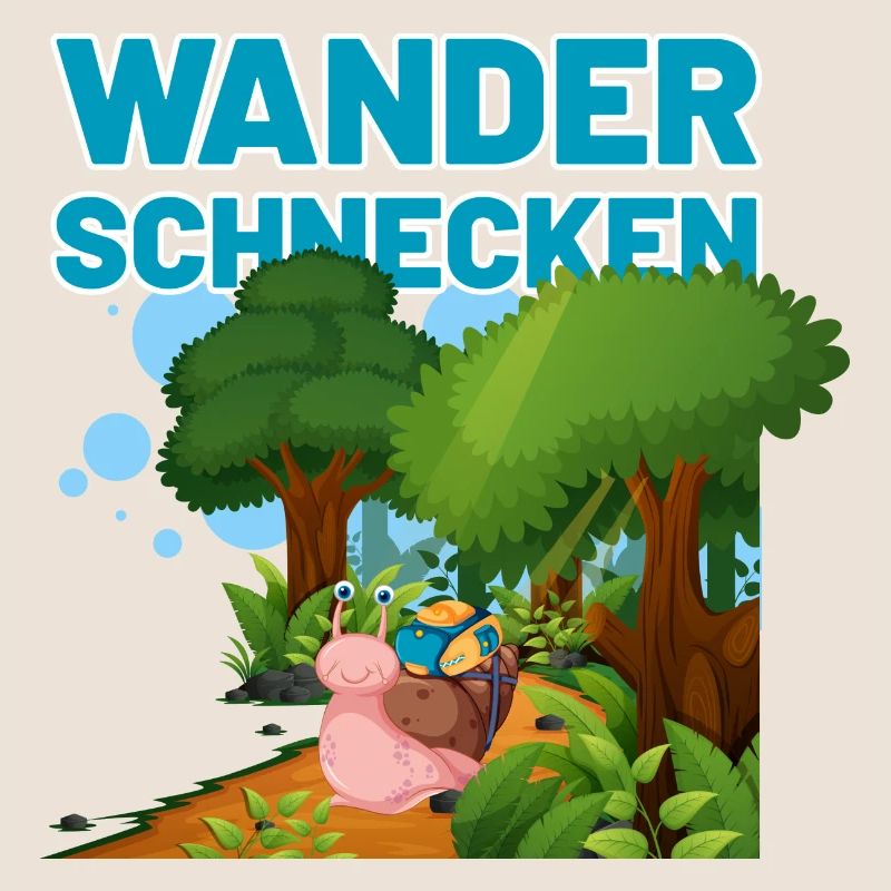 die Wanderschnecken blau