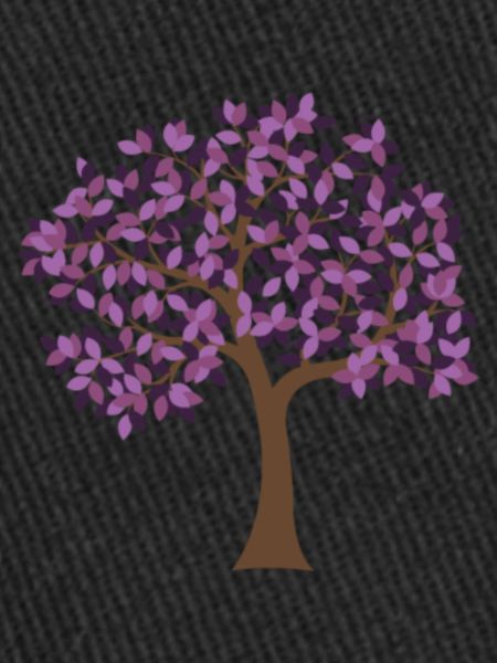purple tree