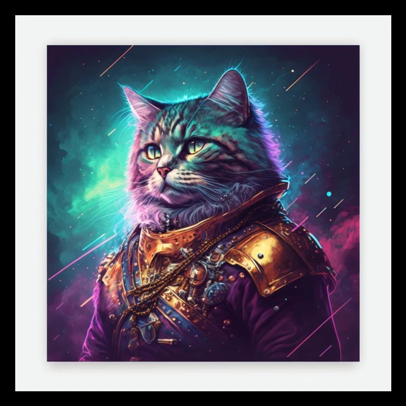 Der Herrscher der Galaxy ist eine Katze