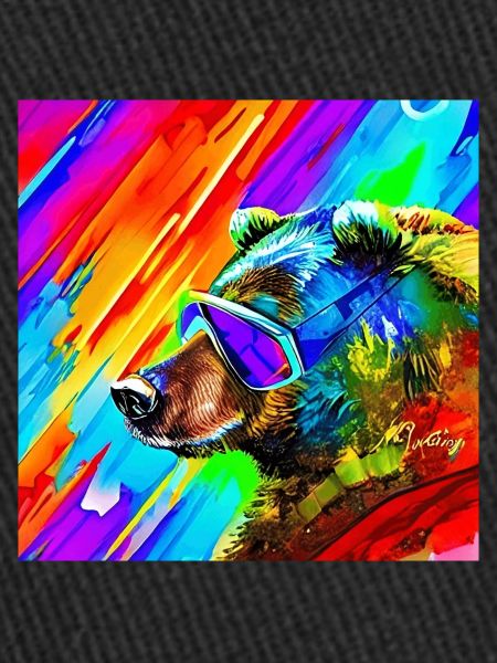 Bear with sunglasses