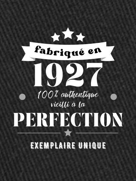 fabriqué en 1927