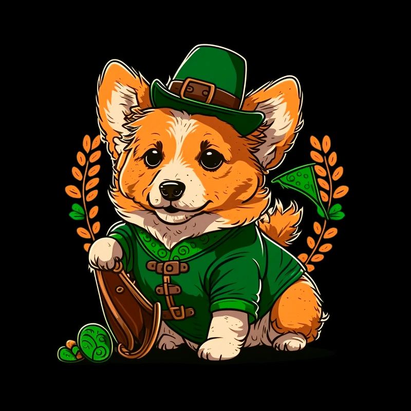 Leprechaun Corgi