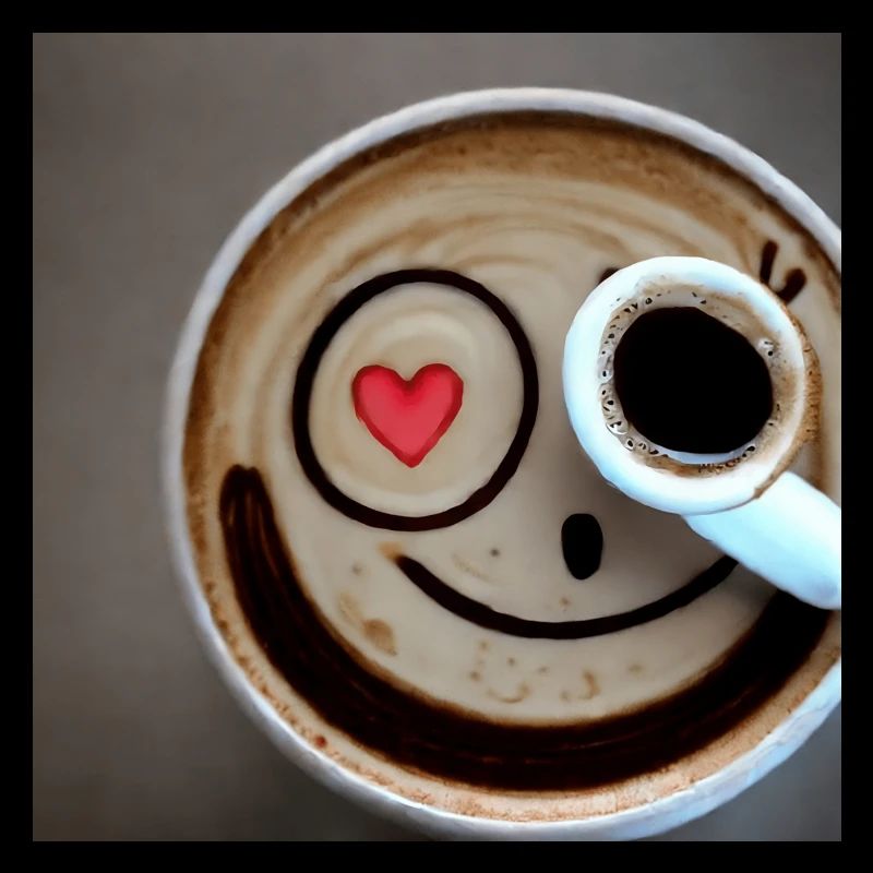 Happy Coffee Cup