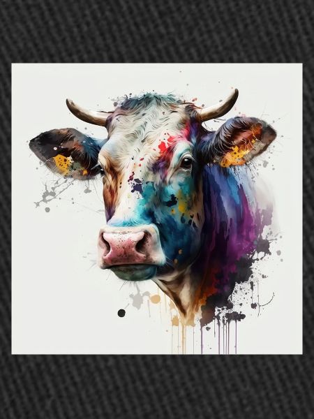 Cow water paint