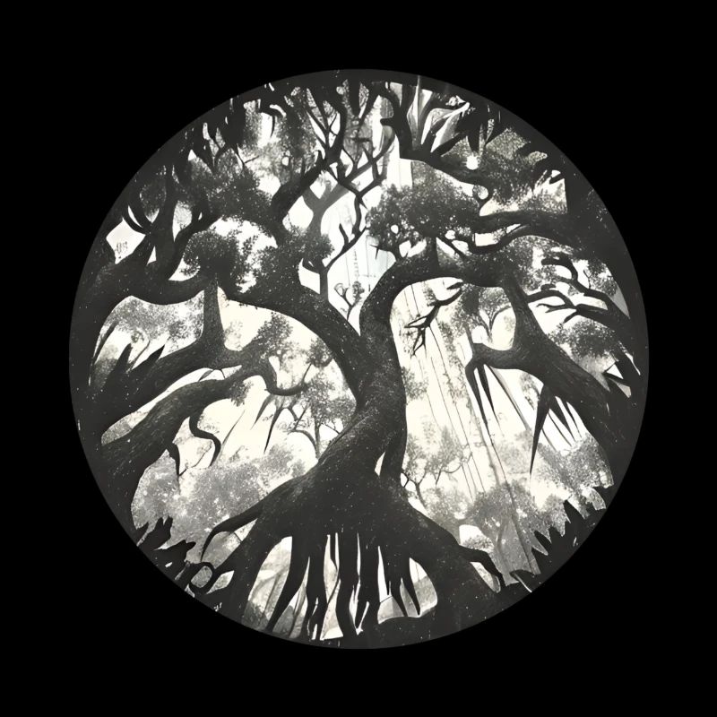 Wald voller Bäume - Nature Art