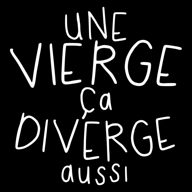 Une vierge ça diverge