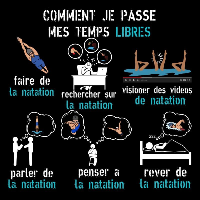 temps libre natation cadeau natation