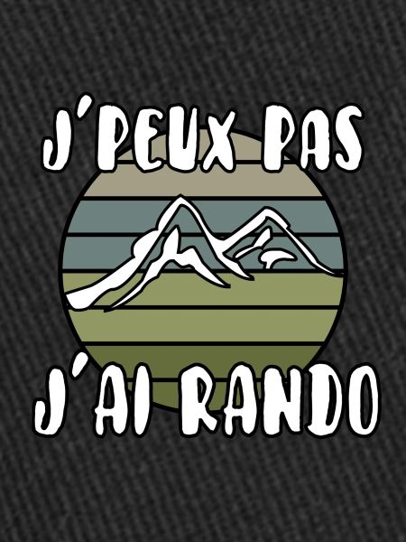 J’peux pas j’ai rando