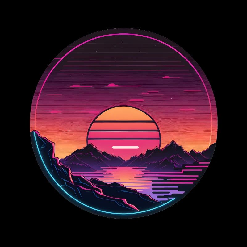 Synthwave Sunset