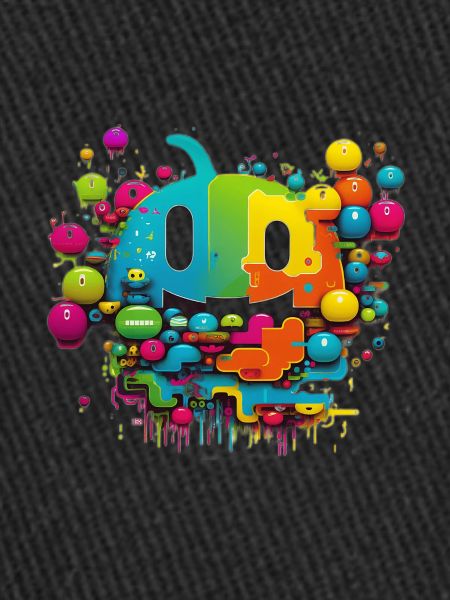 Arcade Neon Gaming Monster