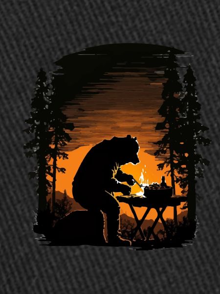 L'ours au barbecue
