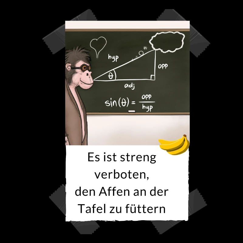 Cooler Schüler Leher Sticker