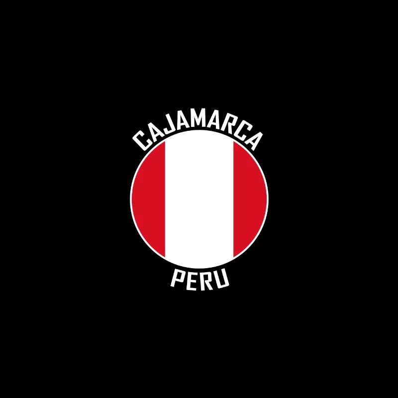Cajamarca Skyline Pérou Flag Souvenir de voyage