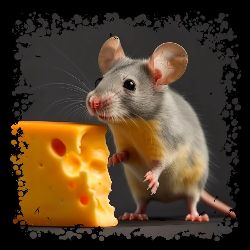 Mice with cheese is a cliché