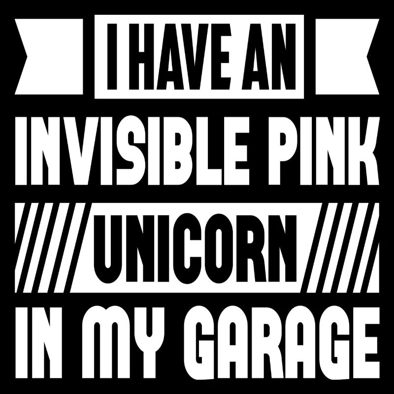 J’ai une licorne rose invisible dans mon garage