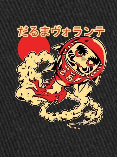 Flying Daruma doll