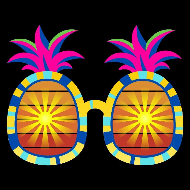 Ananas-Sonnenbrille