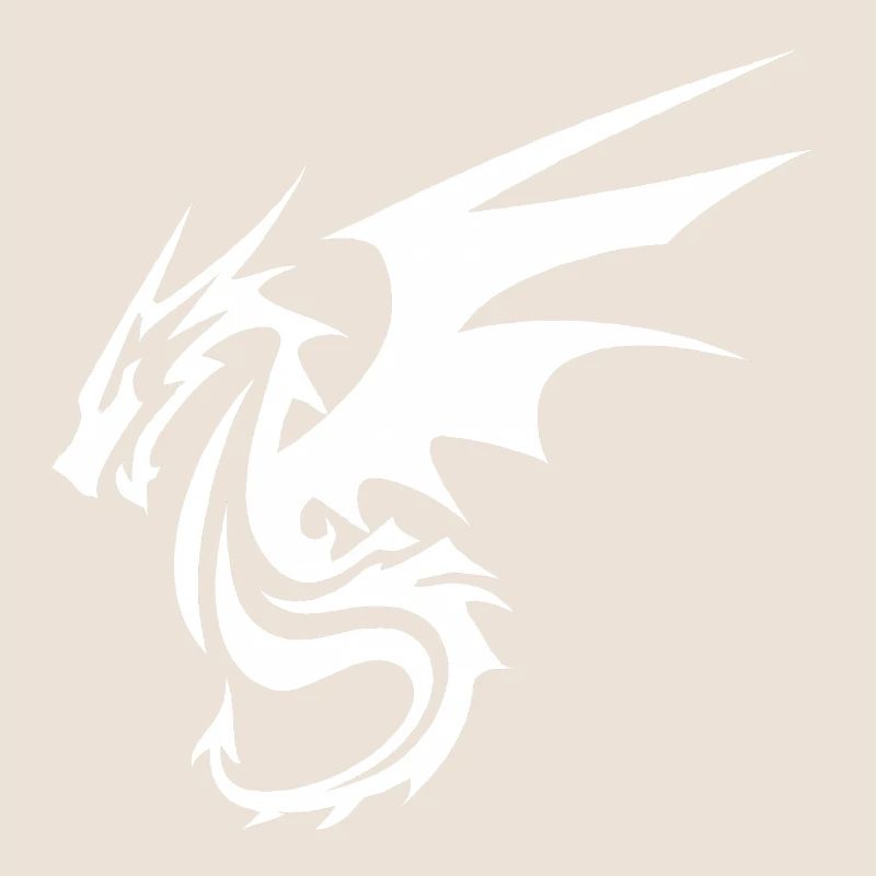 Weißer Drache