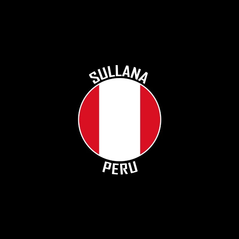 Sullana Skyline Pérou Flag Souvenir de voyage