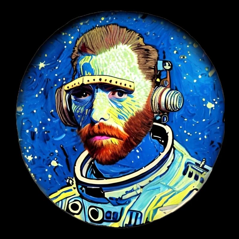 Van gogh Astronaute