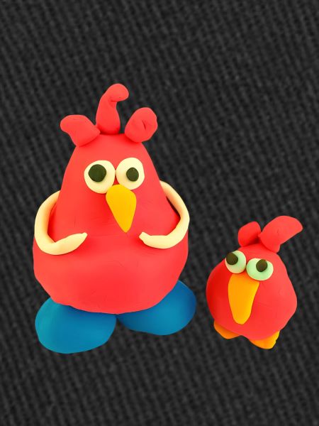 Poulets fous