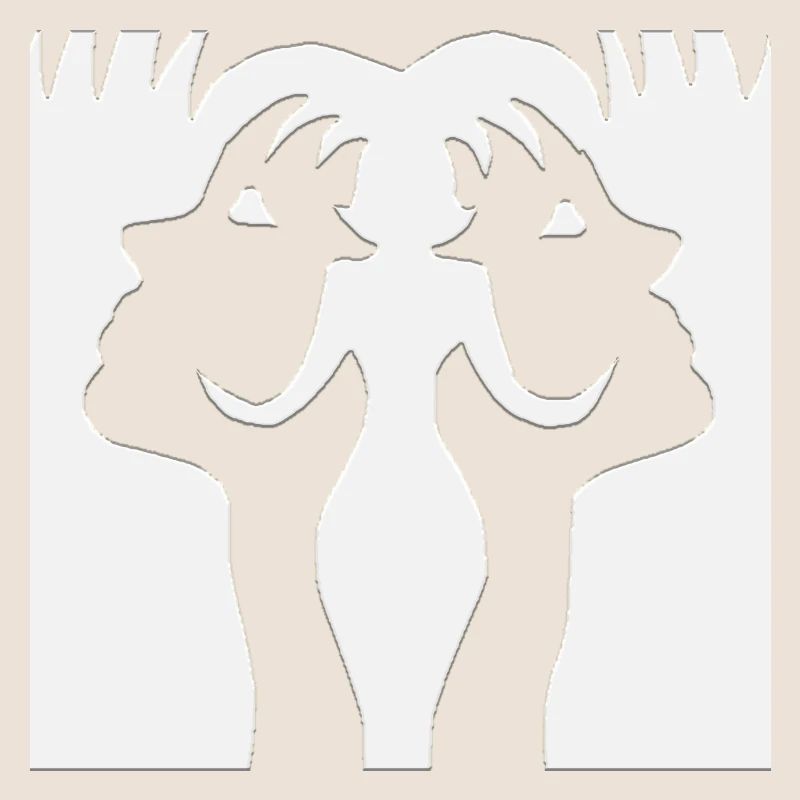Optical illusion art psychadelic retro forms